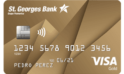 Tarjeta de Crédito Gold de St. Georges Bank en Panamá