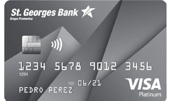 Tarjeta de Crédito Platinum de St. Georges Bank en Panamá